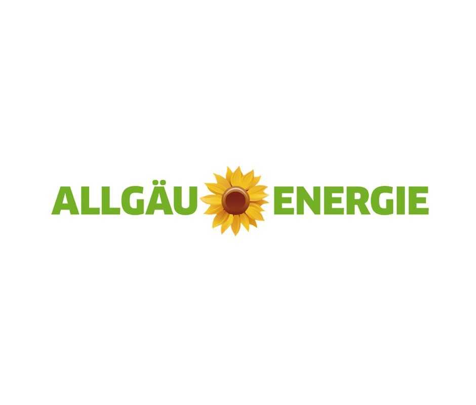 Logo Allgäu Energie von der Werbeagentur Denkrausch in Obergünzburg