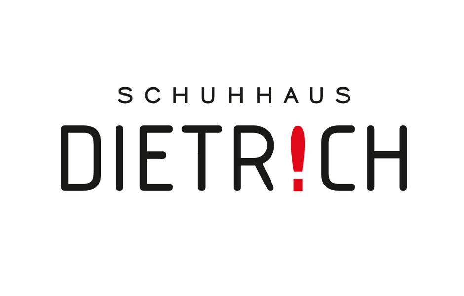 Logo Schuhhaus Dietrich von der Werbeagentur Denkrausch in Obergünzburg