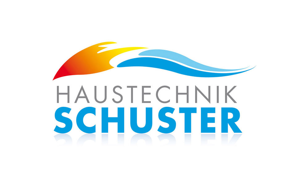Logo Haustechnik Schuster von der Werbeagentur Denkrausch in Obergünzburg