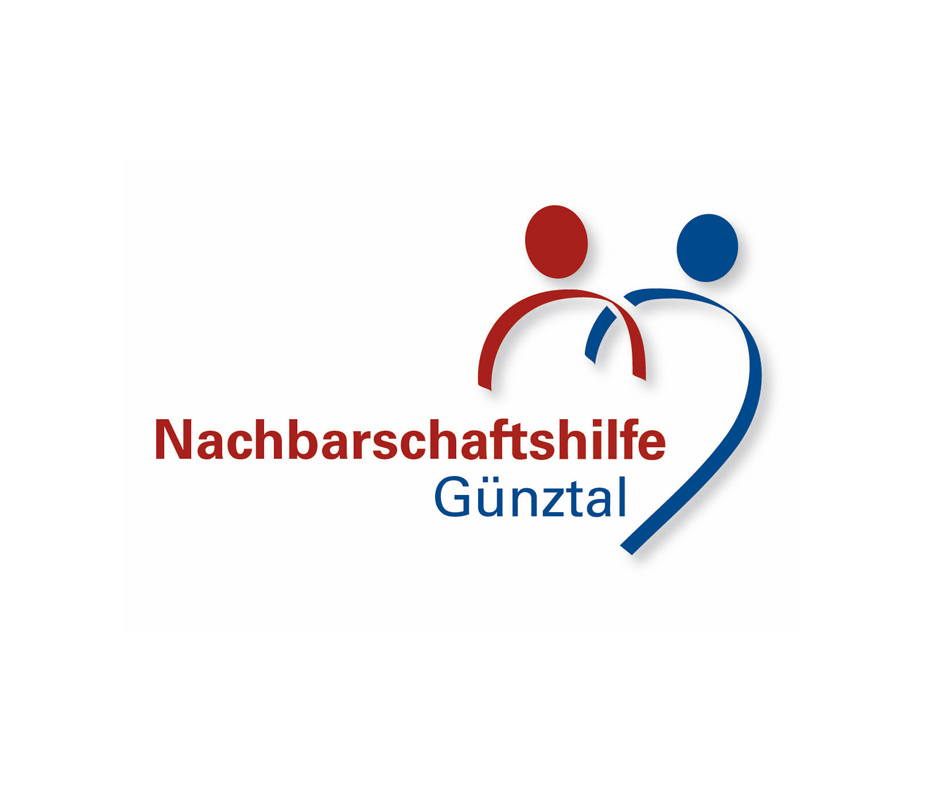 Logo der Nachbarschaftshilfe Günztal von der Werbeagentur Denkrausch im Allgäu